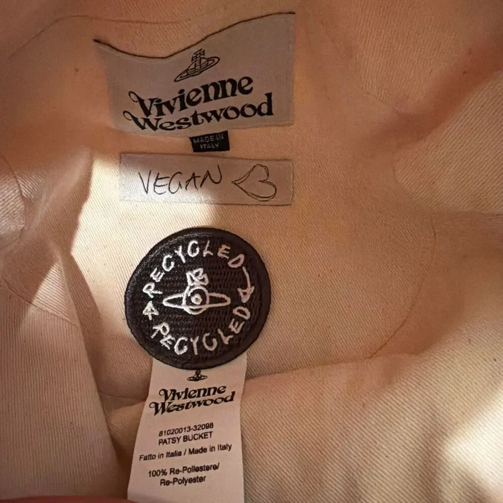 Vivienne Westwood Pink Gingham Bucket Hat